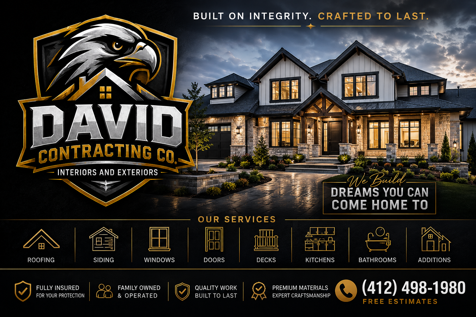 David Contracting Co. custom home remodeling